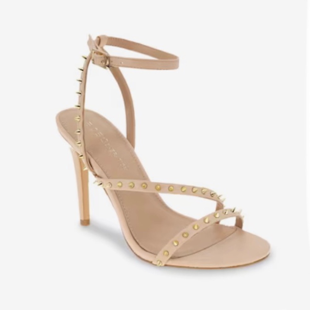 BCBGeneration Jillix Studded
Stiletto Sandal nude sz 7 nwot